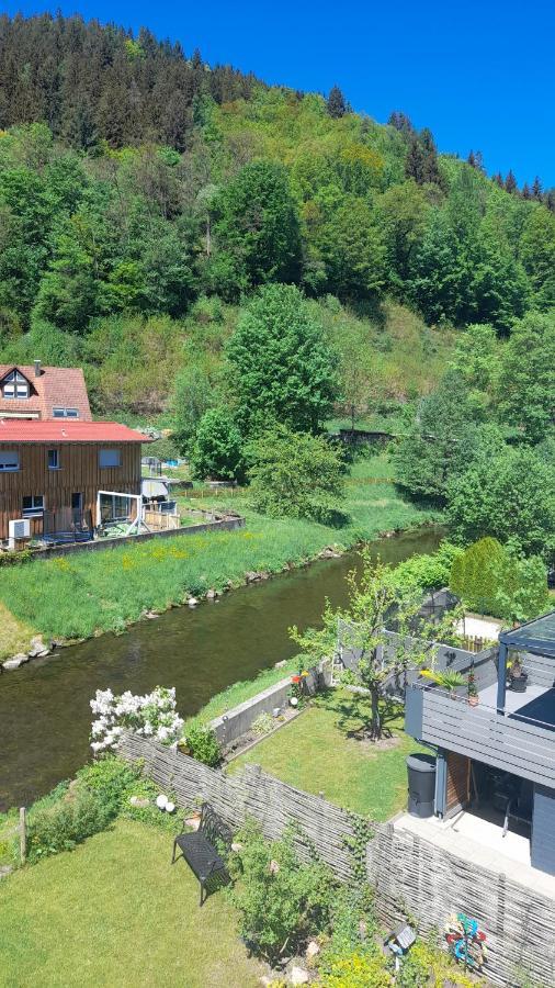 Ferienwohnung Am Enzufer Mit Balkon In Bad Wildbad Im Schwarzwald Zewnętrze zdjęcie